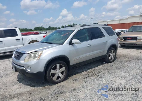 2010 GMC Acadia Slt-1 from USA, damaged, VIN 1GKLRMED7AJ176632